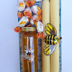 חבילת שי עם נרות דונג